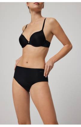 Трусы с высокой посадкой YSABEL MORA 19693 High waist (Черный)