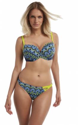 Трусы купальные высокие Kris Line SANREMO briefsmidi (Синий)