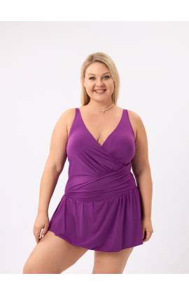 Купальник PASSION 88103 слитный (Фиолетовый)