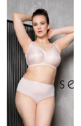 Бюстгальтер с молдированной чашкой Sermija 18019 Soft molding без косточек (Бежевый) Бюстгальтер с молдированной чашкой Sermija 18019 Soft molding без косточек (Бежевый)