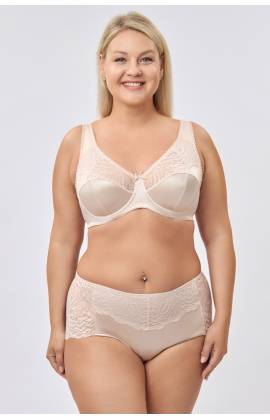 Бюстгальтер с широкой бретелью RIVALINA 137005 на косточках (Фраппе)