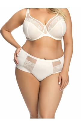 Трусы слипы GORSENIA 442 LUISSE с высокой посадкой (Молочный)