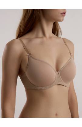 Бюстгальтер Conte RB 4302 с формованной чашкой на косточках (Телесный)