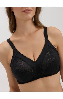 Бюстгальтер Conte RB 7020 с мягкой чашкой без косточек (Черный)