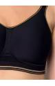 Бюстгальтер спортивный VIANIA 141472 без косточек (Черный)