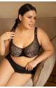 Бюстгальтер RIVALINA 5637 с мягкой чашкой на косточках (Черный)