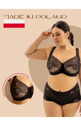 Бюстгальтер RIVALINA 5637 с мягкой чашкой на косточках (Черный)