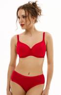 Бюстгальтер с гладкой чашкой SERMIJA 16916 SPACER на косточках (Красный)