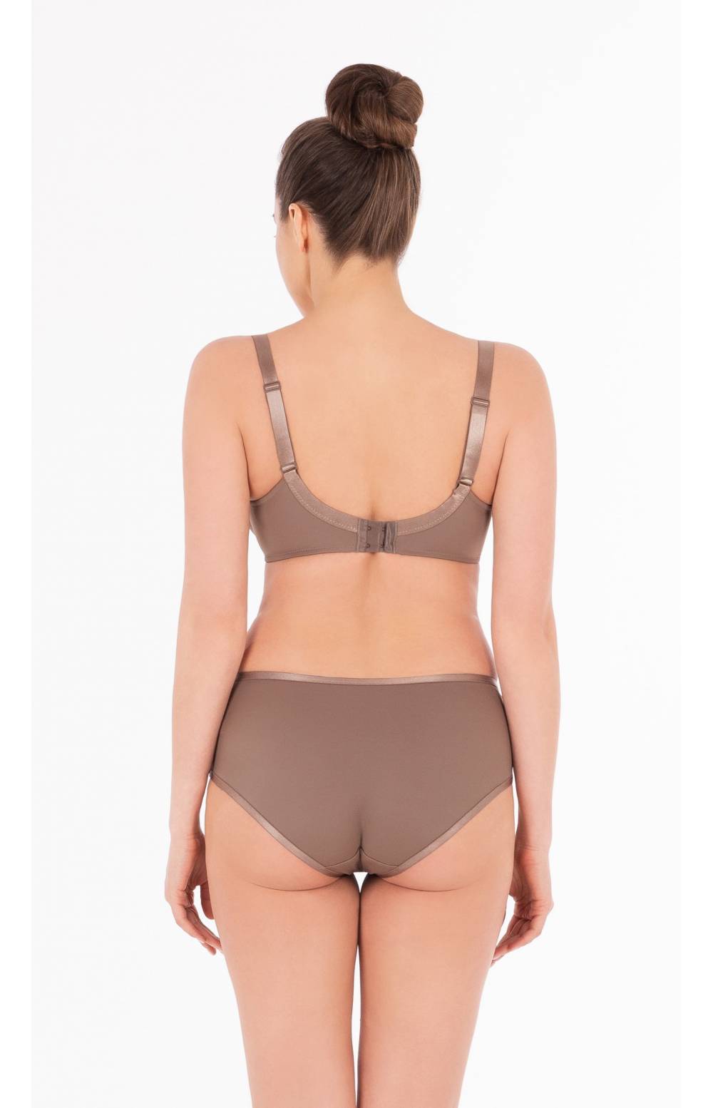 Бюстгальтер с гладкой чашкой SERMIJA 16916 SPACER на косточках (Коричневый)
