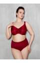 Трусы Sermija 17819 с высокой линией талии (Красная румба)