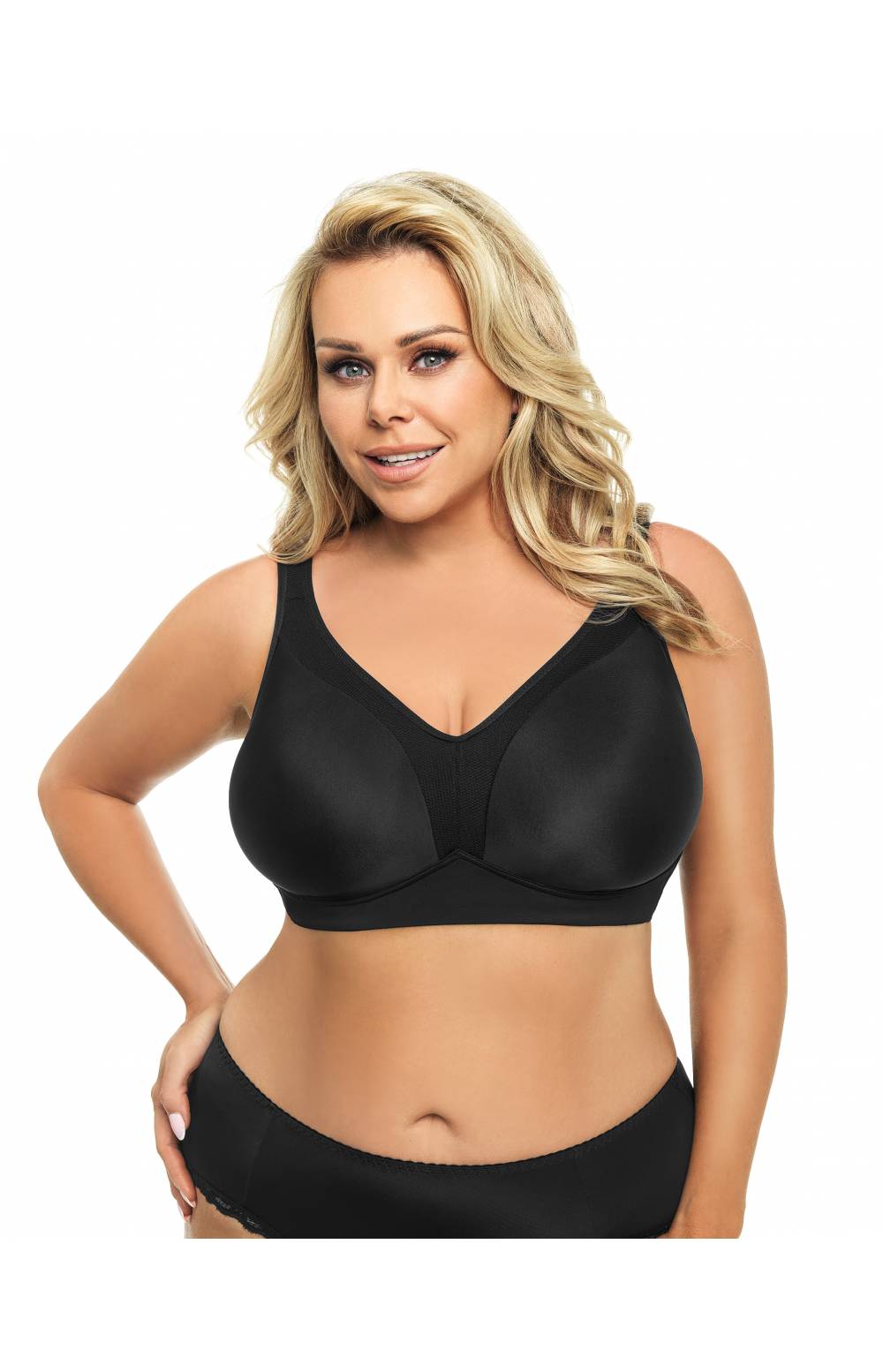 Бюстгальтер с мягкой чашкой GORSENIA 422 ANYA без косточек (Черный)
