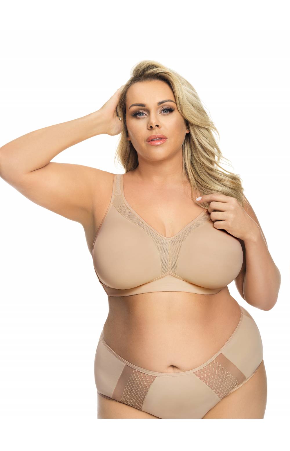 Бюстгальтер с мягкой чашкой GORSENIA 422 ANYA без косточек (Бежевый)