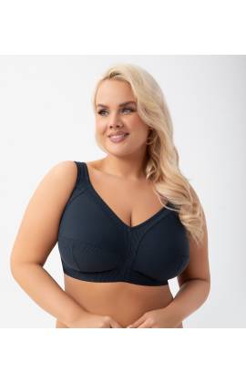 Бюстгальтер GORSENIA 973 NELA без косточек (Темно-Синий)