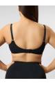 Бюстгальтер с молдированной чашкой RIVALINA 507015 на косточках (Черный)