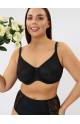 Бюстгальтер с молдированной чашкой RIVALINA 507015 на косточках (Черный)