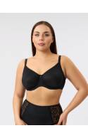 Бюстгальтер с молдированной чашкой RIVALINA 507015 на косточках (Черный)