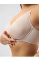 Бюстгальтер с молдированной чашкой RIVALINA 507015 на косточках (Бежевый)
