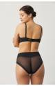 Трусы корректирующие Ysabel More 19610 бесшовные (Черный)