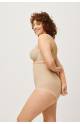 Трусы корректирующие высокие YSABEL MORA 19611 бесшовные (Бежевый)