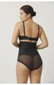 Трусы корректирующие высокие YSABEL MORA 19611 бесшовные (Черный)