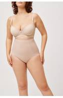 Трусы корректирующие высокие YSABEL MORA 19614 бесшовные (Бежевый)