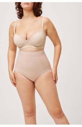 Трусы корректирующие высокие YSABEL MORA 19614 бесшовные (Бежевый)
