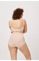 Трусы корректирующие высокие YSABEL MORA 19614 бесшовные (Бежевый)