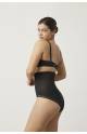 Трусы корректирующие высокие YSABEL MORA 19614 бесшовные (Черный)
