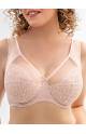 Бюстгальтер SERMIJA 4825 с широкой лямкой на косточках (Бежевый)