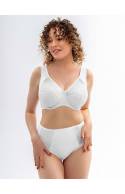 Бюстгальтер SERMIJA 4825 с широкой лямкой на косточках (Белый)