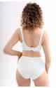 Бюстгальтер SERMIJA 4825 с широкой лямкой на косточках (Белый)