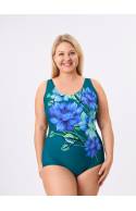 Купальник слитный RIVALINA 31004 без косточек (Зеленый)