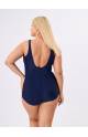 Купальник слитный RIVALINA 31004 (Тёмно - Синий)